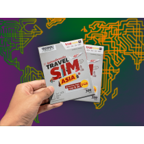 Truemove Travel SIM Asia 399 บาท - 6 GB unlimited ในเอเชีย 27 ประเทศ