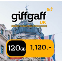 Giffgaff Goodybag: 120 GB