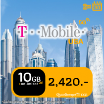 T-mobile-10GB@5G then 2G unlimited - 2 เดือน