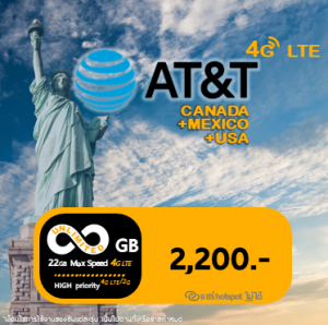 AT&T: Canada/Mexico/USA Unlimited