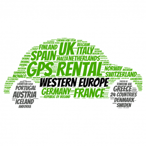 บริการให้เช่าอุปกรณ์นำทาง GPS สำหรับ Western Europe (เริ่มต้นวันละ 60 บาท)