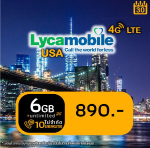Lyca S Unlimited (6 GB@LTE)