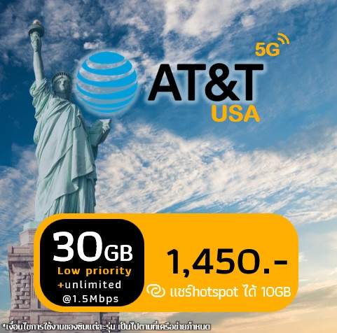 AT&T 30GB (Low priority) then Unlimited at 1.5 Mbps